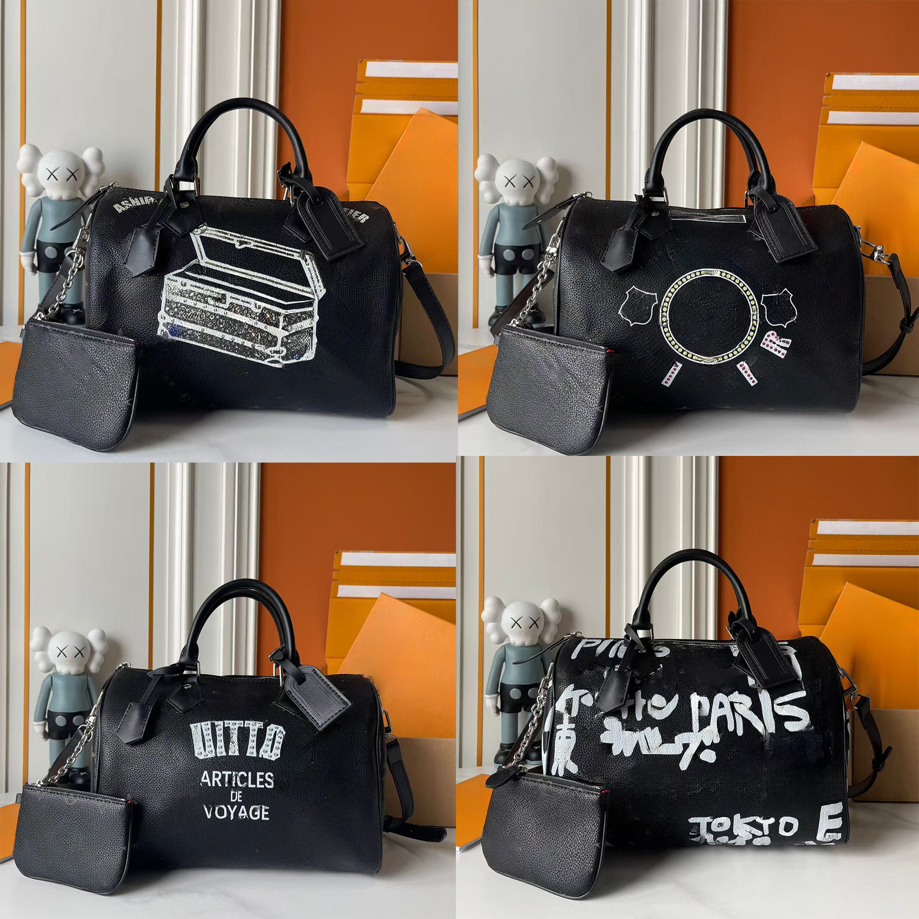 30 Jackets Soft 30 navy blue Lucky 30 Teddy p9 soft shoulder bag handbag lady tote bags luxury designer bag designer metal plate 30 Scribble