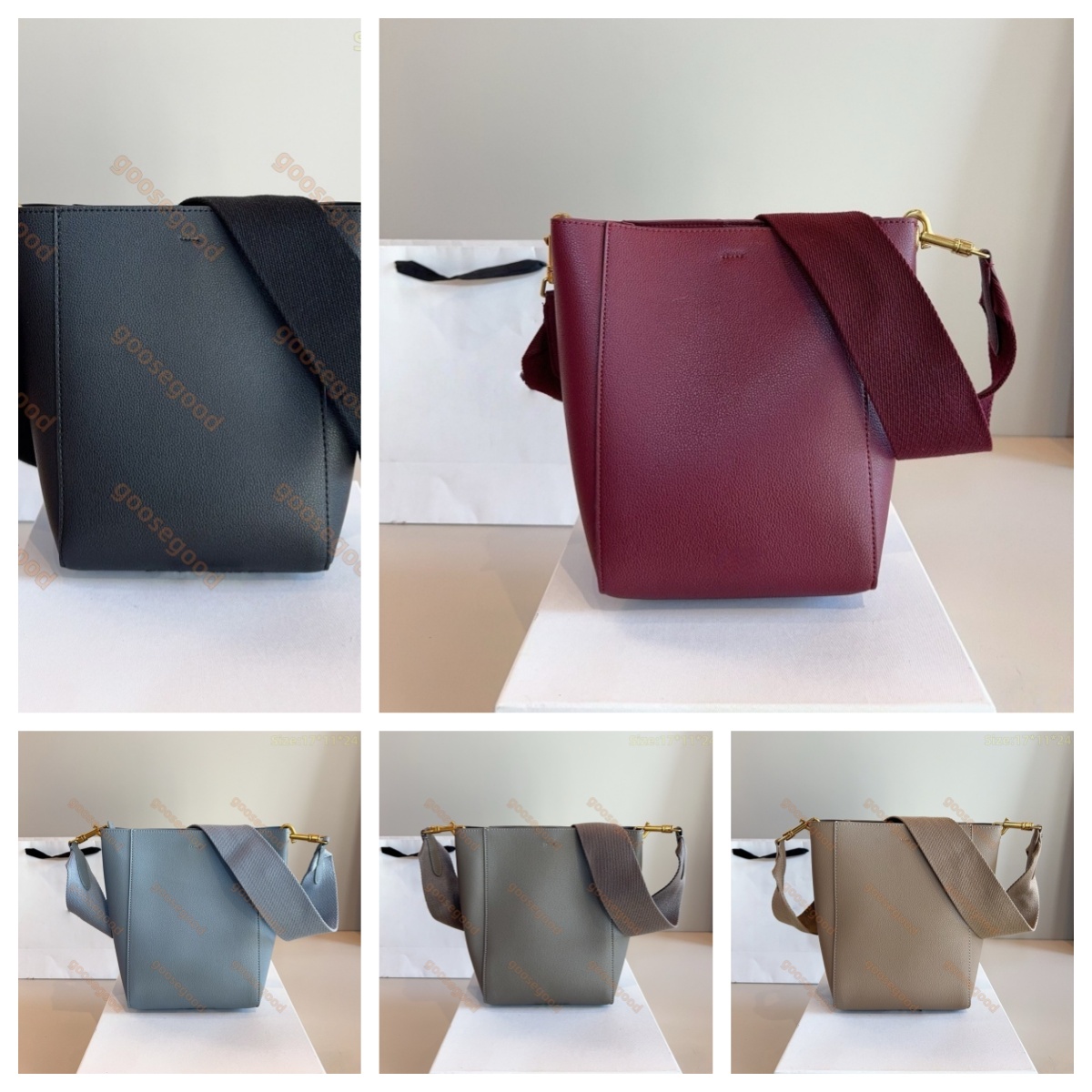 Designer Tote Bag High-Quality Women's Luxurious Lightweight Tote Bucket Bag Durable Soft Leather Large Capacity Crossbody Bag Casual Lazy Styl