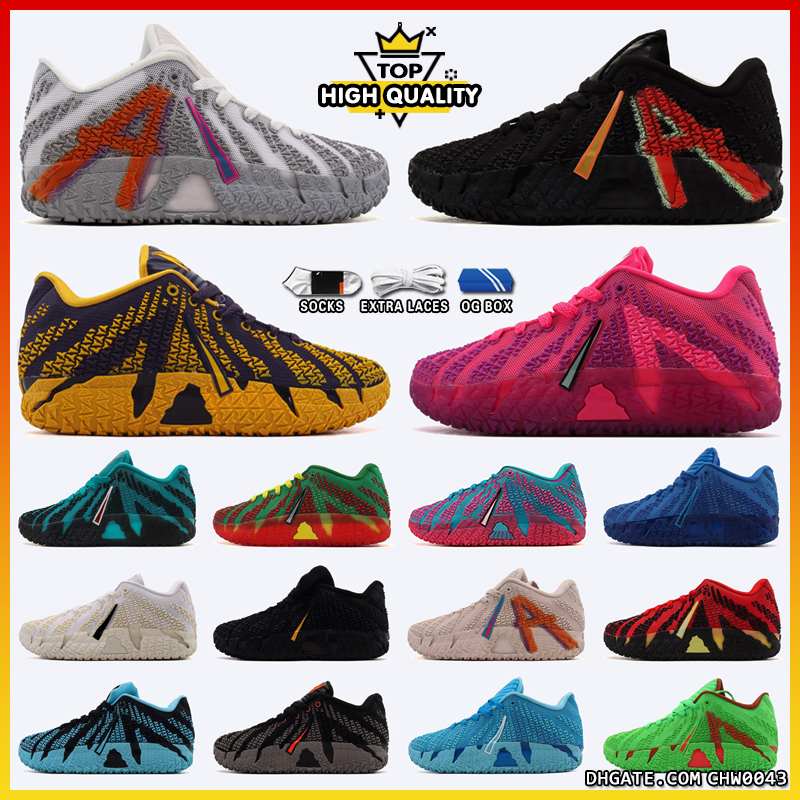 Ja 3 Top Qualité Designer Basketball Chaussures 3S Morants Volume Hyper Rose Menthe Mousse Turbo Vert NY Enfants Hommes Femme Sport Chaussure Tra