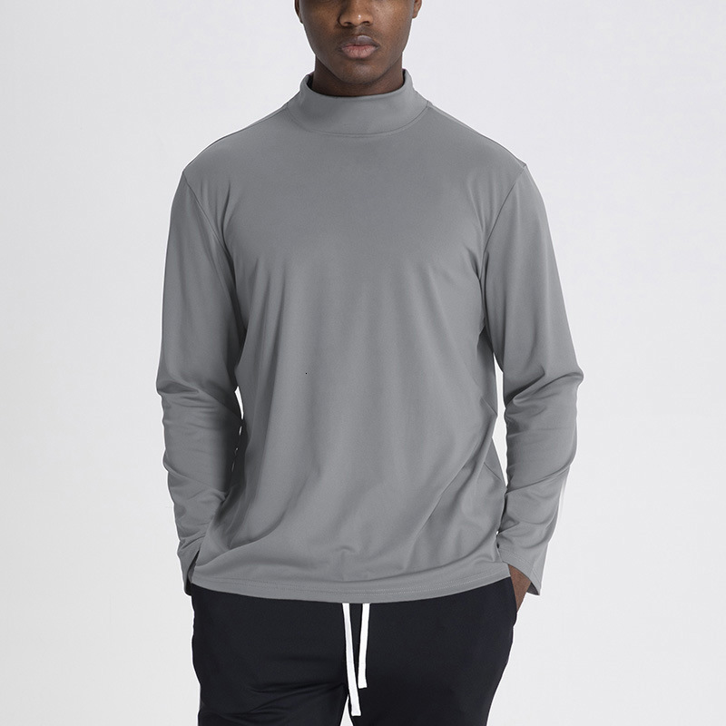 Winter designer shirt Sports Student Football Basketball Training Clothes Men's Running Quick-Drying Fitness Sports Long-Sleeved Tops T-Shirt M