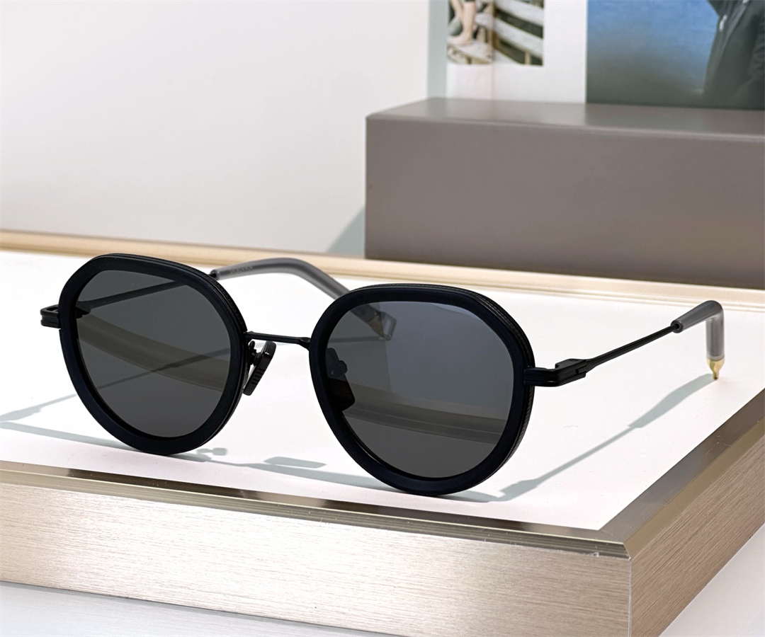 Fashion popular designer mens women sunglasses vintage trend round sun glasses summer avant-garde classic style Anti-Ultraviolet protection Come wit