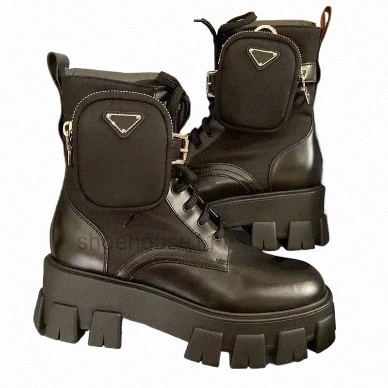 boots Designer Royce Martin Boots Military styleCombat boots Polyester fiber Strapsthe arm and ankleWith a bag attached Mens clothing Womens clothin