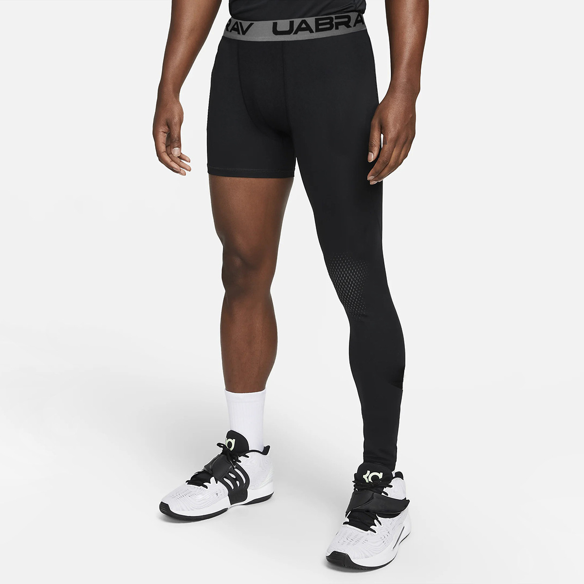 Pantaloni sportivi attillati da basket Pantaloni lunghi da uomo Pantaloni corti Alta elasticità Fitness Running Training Compressione Leggings spedi