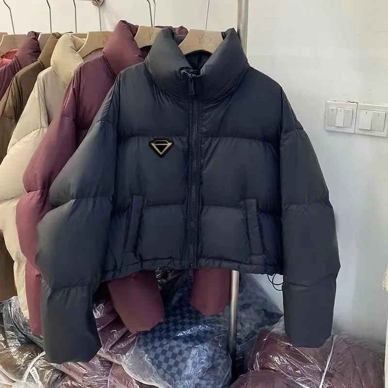 Women Jackets Designer Winter Puffer Jacket Cotton Womens Jackets Short Parka Coat Embroidery Gift Winterjacke Couple Thick Warm Fashion Coats