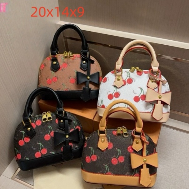 Designers Almas BB Top Handle Shell Handbag with Luxury Carrying Bag Backband Womens Classic Printed Leather Shoulder Bag Mens Wallet Cross body Han
