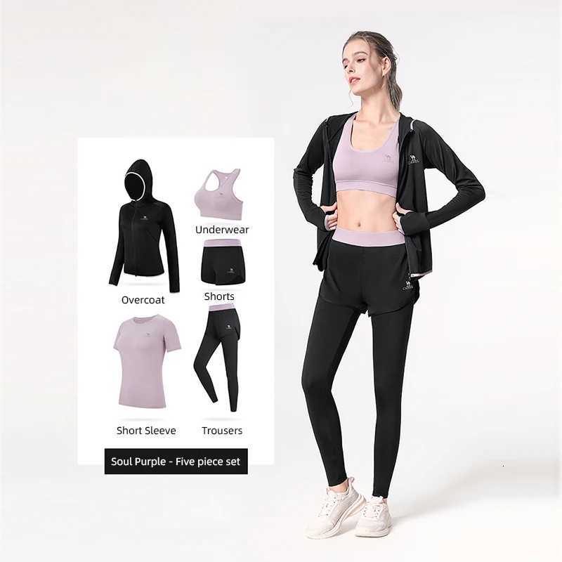 GOLDEN CAMEL Yoga Suits Womens Long Sleeve Shirt Sun Protect Jackets for Women Sportswear Pant Running Wear Clothes Gym FitnessT251212-image-1088148434
