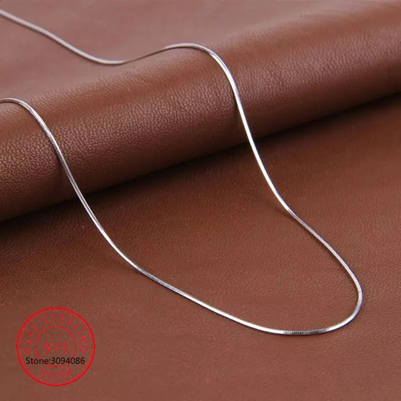 High Quality Fashion Sell Snake Chain Silver Color LadiesSnake Necklaces Jewelry Gift Wholesale 251205