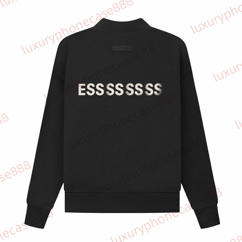 High quality kids designer clothes Es Mid neck pullover sweater Winter Warm sweatshirt Fashion Luxury Outdoor Sports children Reflective Loose Tops