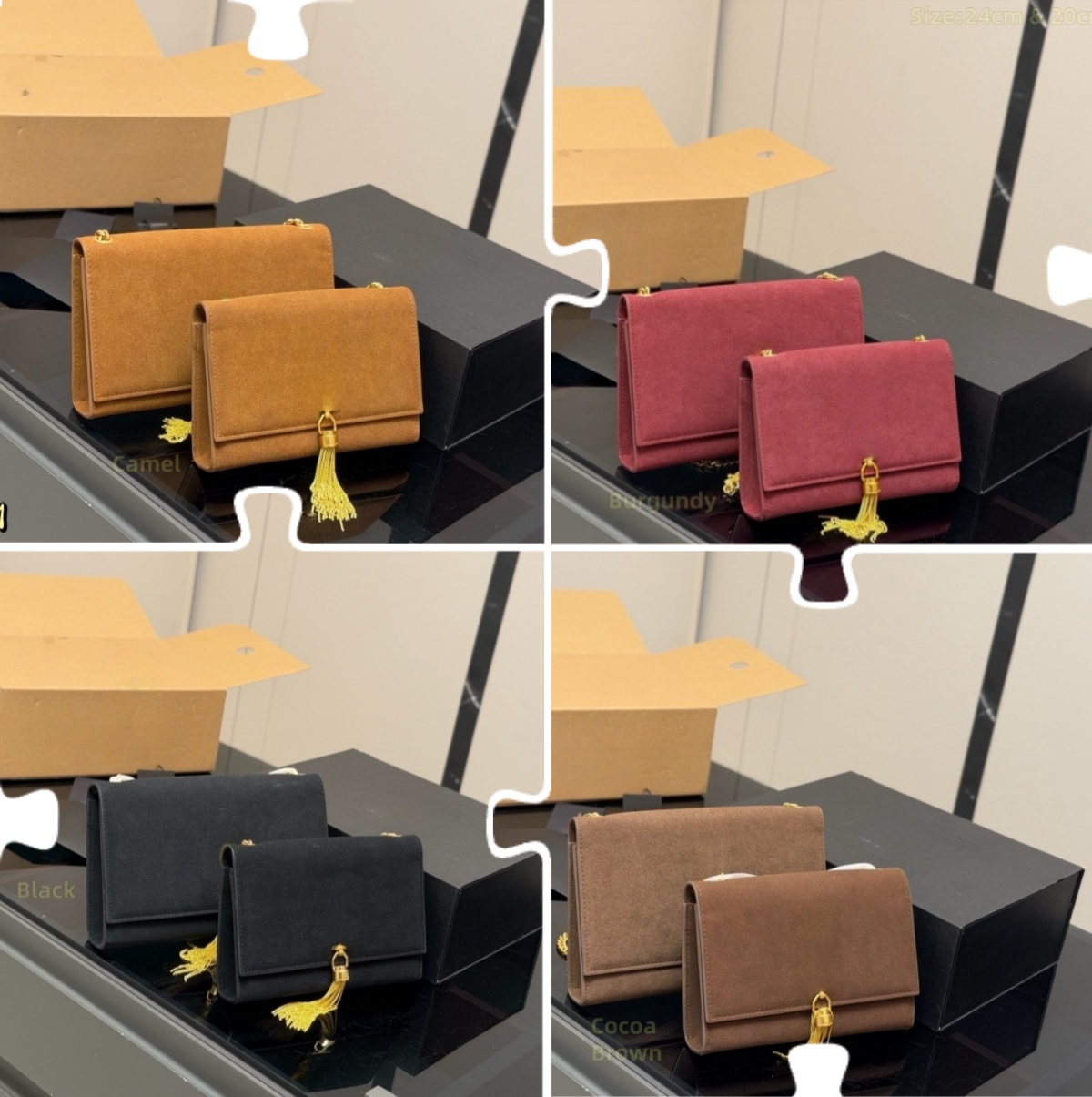 Designer Shoulder bag High-Quality Crossbody Underarm Style WOC Envelope Cowhide Bag Wear-Resistant Versatile Fashion Bag Shoulder/Wristlet Wallet O