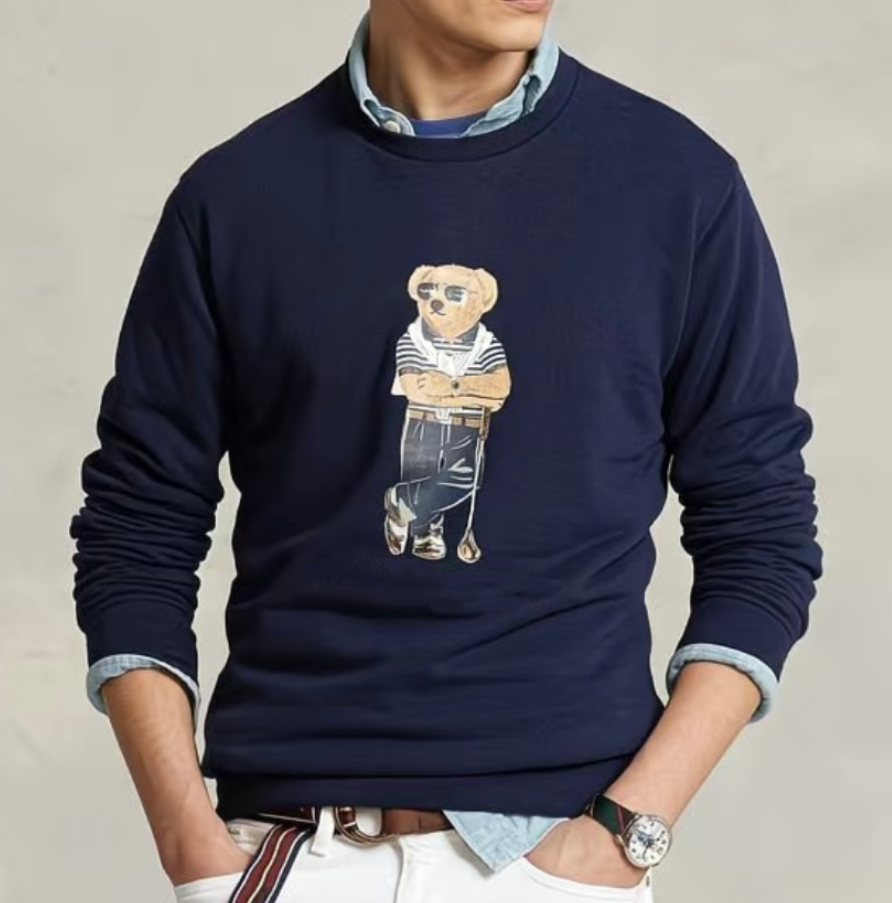 Hot Sale Men's Hoodies Sweatshirts Designer Classic Sweatshirt Pullover for Mens Women Bear Logo Printing Long Sleeve Round Neck Jumper Man Swe