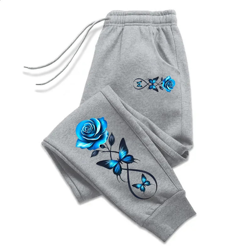 Casual High Quality Outdoors Womens Pants Sweatpants Elastic Band Woman Trousers Jogging Drawstring Sports s Clothing 251211