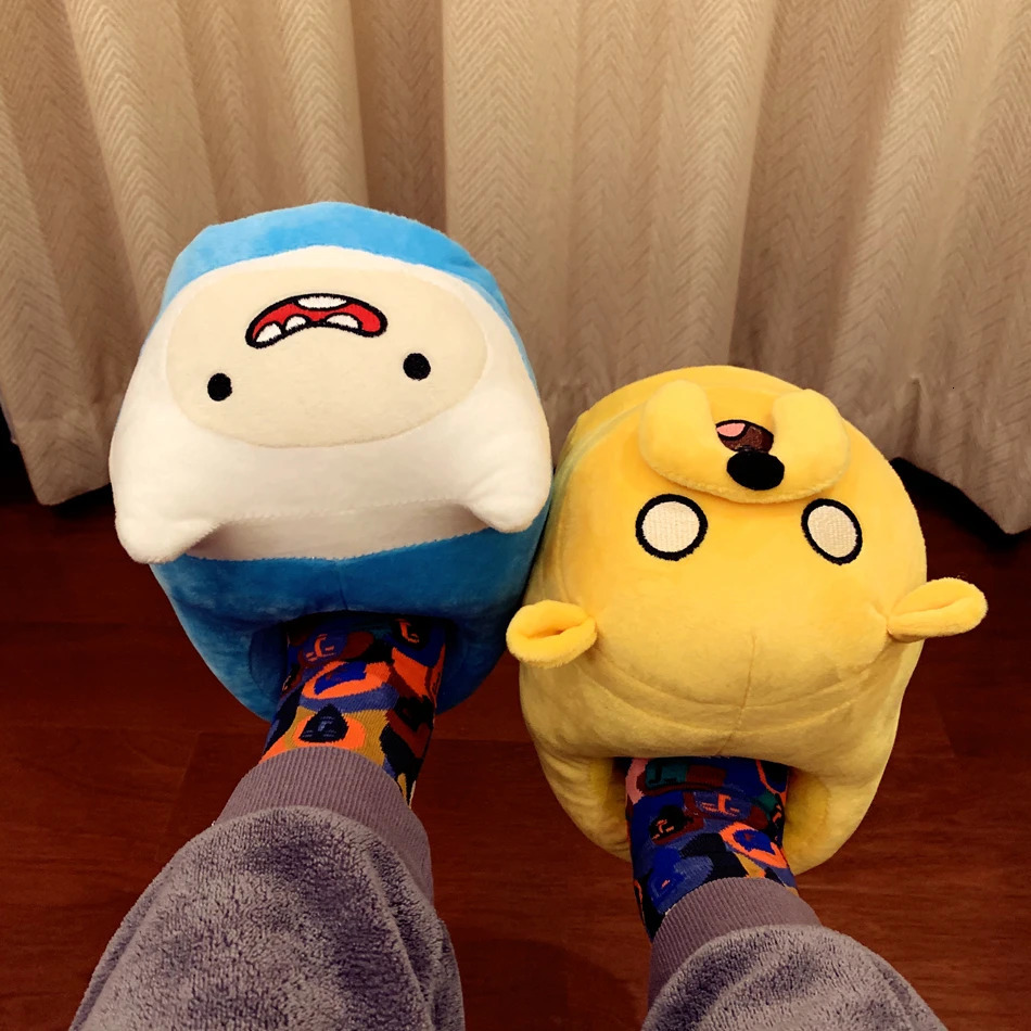 2025 Cute Cotton Winter Women Indoor Slippers Baogen Cotton Mopping Home Non-slip Slippers With Quiet And Warm Couples Shoes 251210