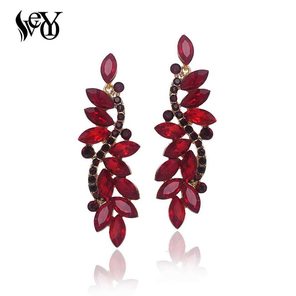 VEYO Luxury Crystal Drop Earrings Vintage Bridal wedding Dangle Earrings for Wen Fashion Jewelry New X251212