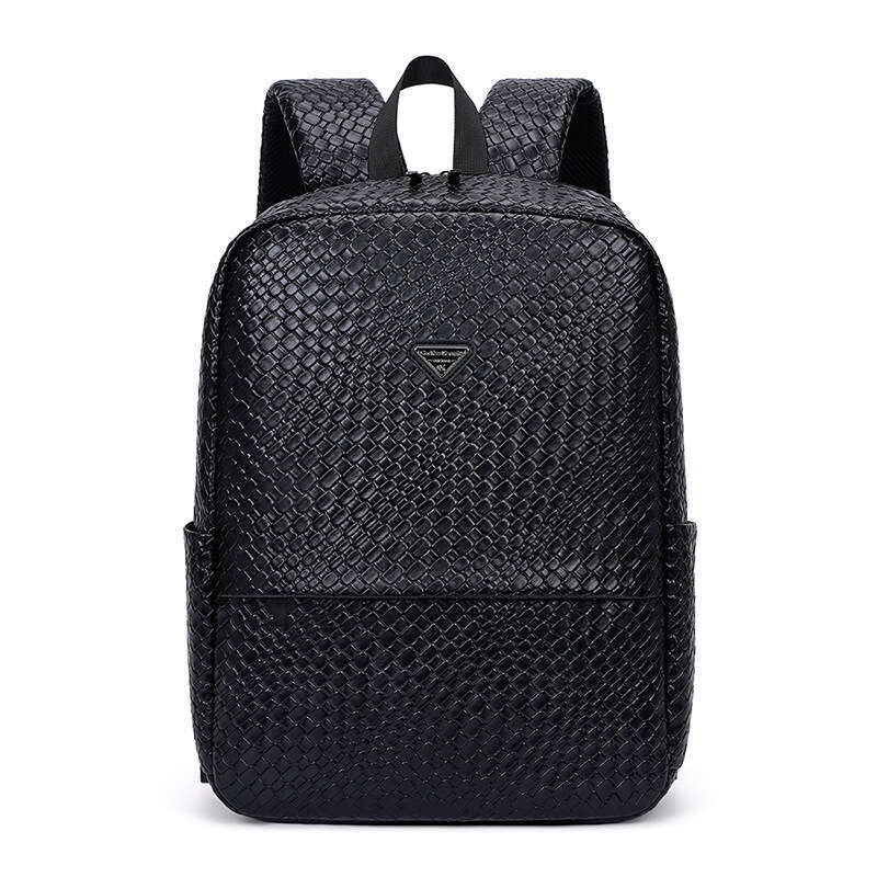 New Woven 2025 Large Capacity Laptop Bag Unisex Commuter Student Fashion Versatile Travel Backpack