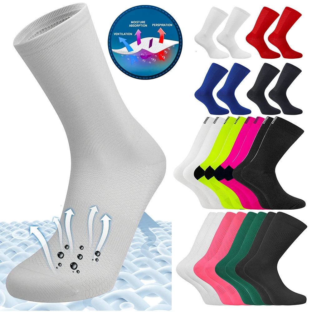 20 Colors MTB Bike Socks Comfortable Running Cycling High Quality Road Bicycle 251211