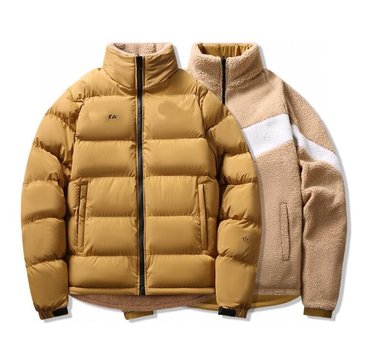 luxury Reversible fleece jackets for men designer down cotton puffer jacket Parkas autumn winter coat Men's Clothing