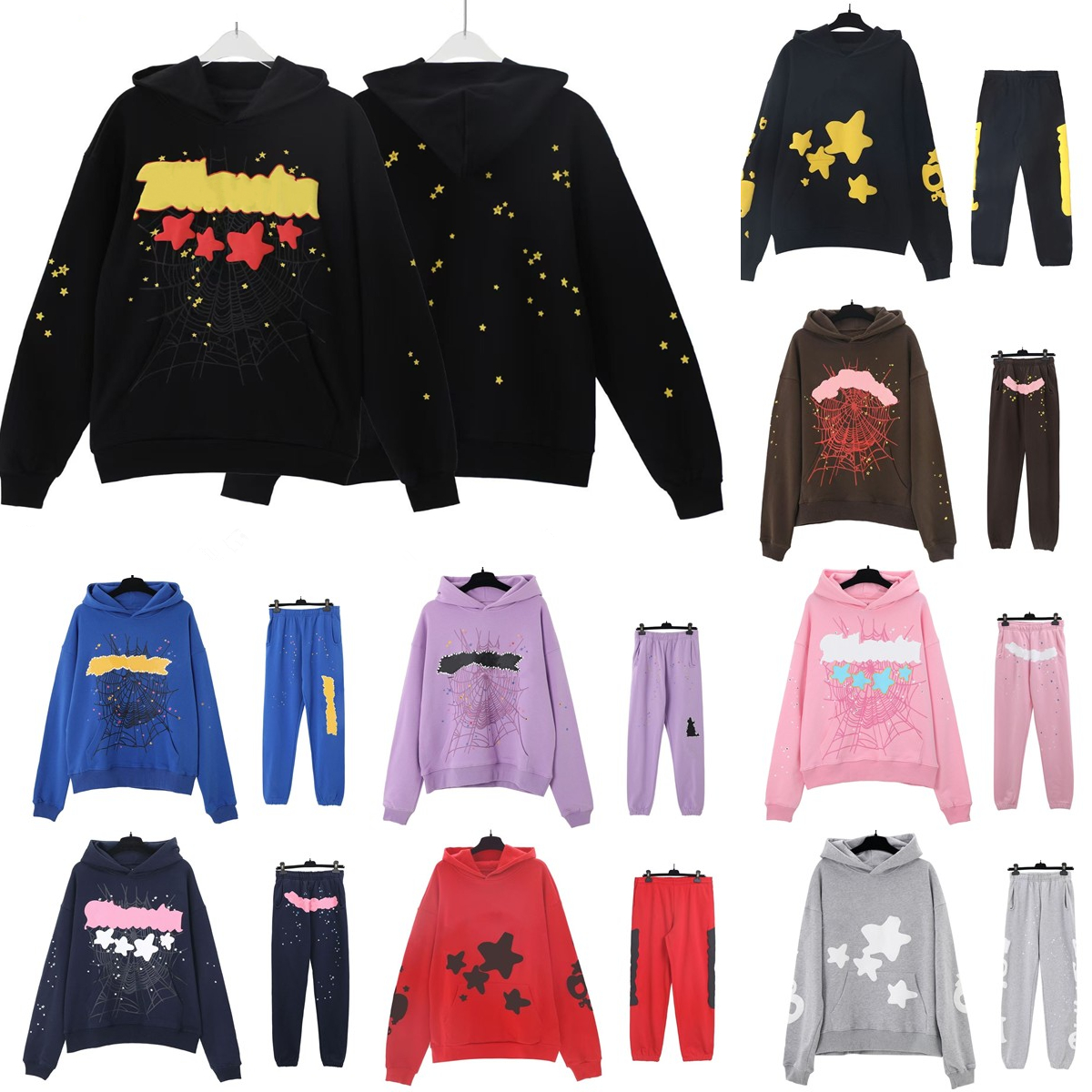 mens designer hoodie hoodies for men hoody rhinestone sweatpants cotton graphic sweatshirt pullover pants long sleeve hooded red jumper sweaters hoo