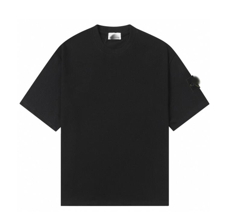 Men's Designer T-Shirts Fashion polo Casual Loose Short Sleeve top Men's and Women's T-Shirts Round Neck Letter stone Shirts Luxur-image-1112588611