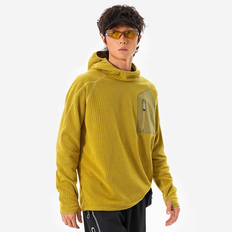 Felpa con cappuccio per sport all'aria aperta uomo donna sciolto casual leggero pullover caldo felpe con cappuccio coppia autunno inverno felpa con