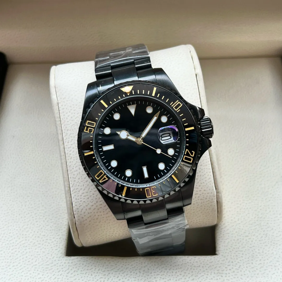 TOP Mens watch 44MM movement watches high quality deep blue dial Sapphire stainless steel waterproof with Adjustment buckle classic luxury busines w