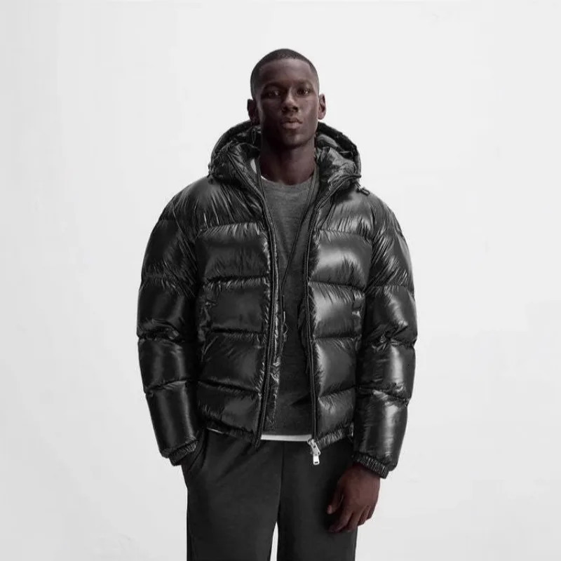 Autumn Winter Loose Solid Mens Hooded Cotton-Padded Clothes Casual Padded Jackets Outdoor Fashion Mens Cotton Jackets 251212
