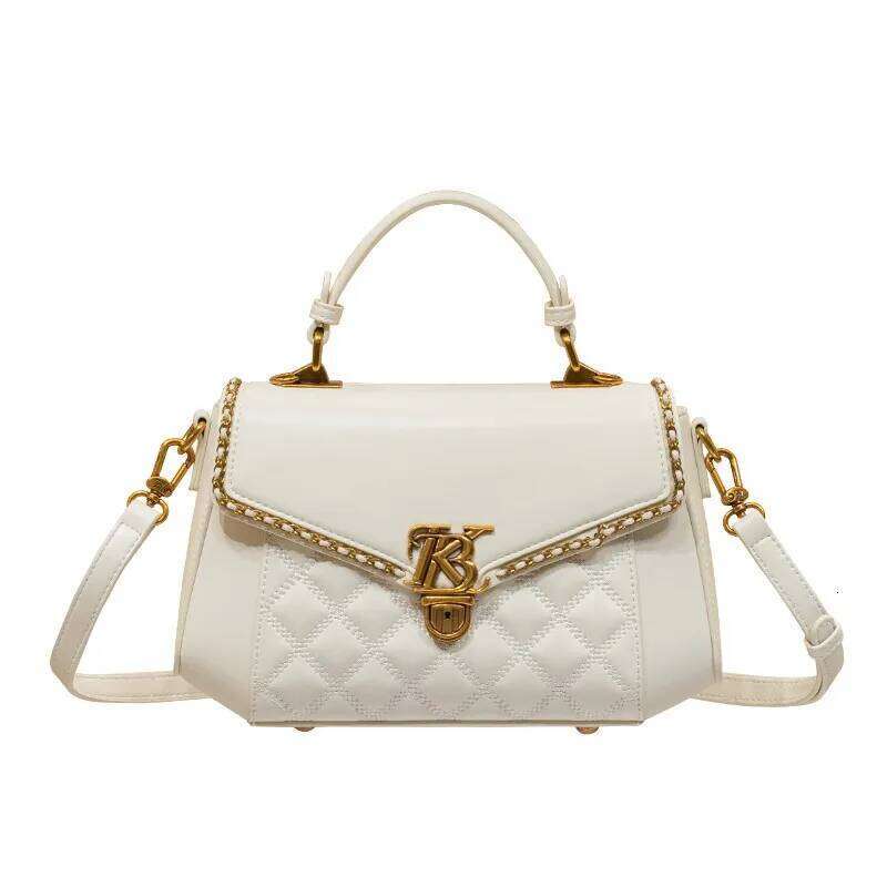 Women's New Autumn And Winter Light Luxury Brand Single Shoulder Crossbody Bag High-End Texture Designer Handbag