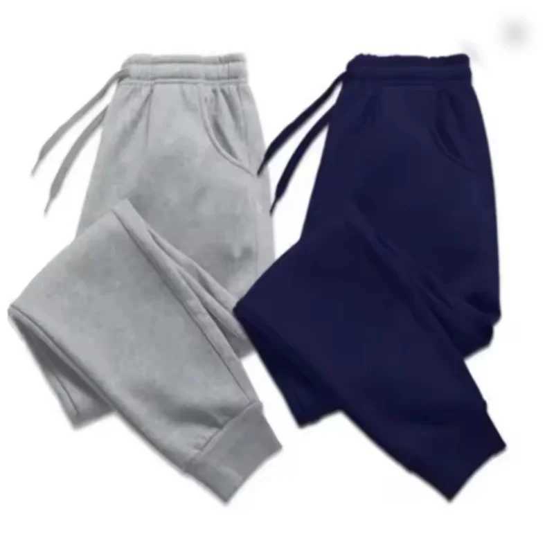 Mens Athletic Trainning Joggers Casual Loose Fit Sweatpants Spring Fall Fleece Lined Pants Elastic Waist Drawstring Trousers X251213