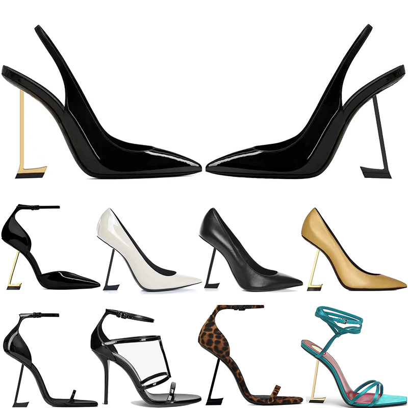 Spedizione gratuita Con scatola Sandali firmati Tacchi alti Luxurvs Scarpe firmate tacchi Parigi Abito Classico Donna Tacchi Fondo da sposa Bianco N