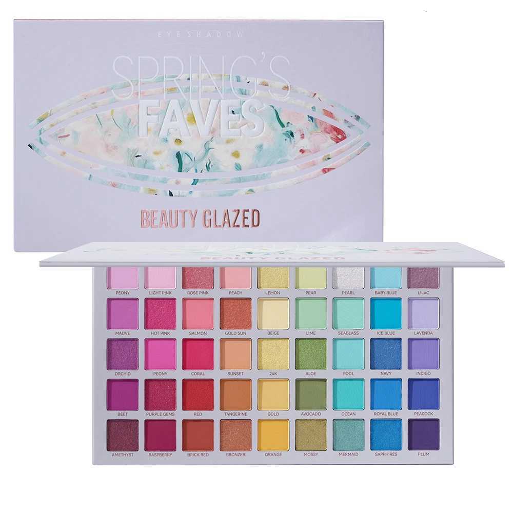 Beauty GlazedSprings Faves Waterproof Eyeshadow Palette Shimmer Highlighter Contour BePerfect Eyeshadow Makeup for Eyes M251213-image-1088284096