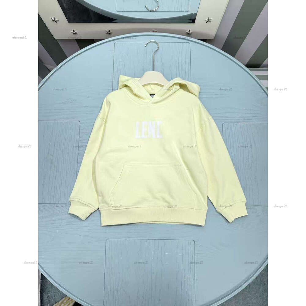 Luxury baby Hoodies autumn top kids designer clothes child sweater Yellow design Boys girl sweatshirts A804X22N205-a