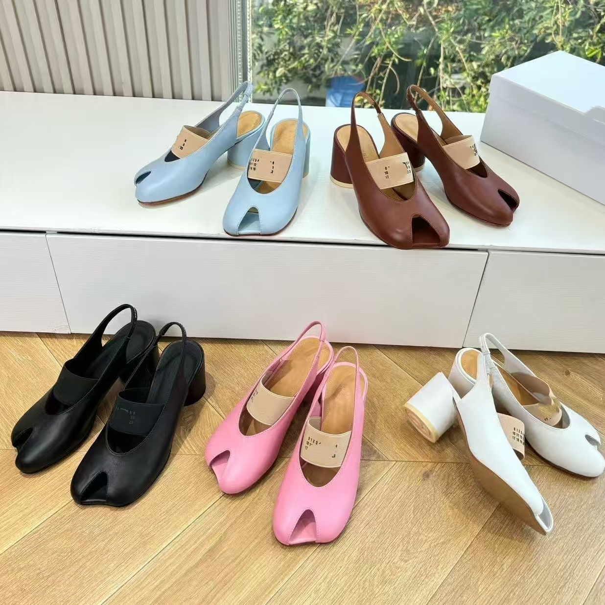 Nuovi tacchi slingback in pelle scamosciata sandali con tacco gattino pezzi da donna scarpe eleganti con tacco largo Matrimonio tacchi firmati di lu