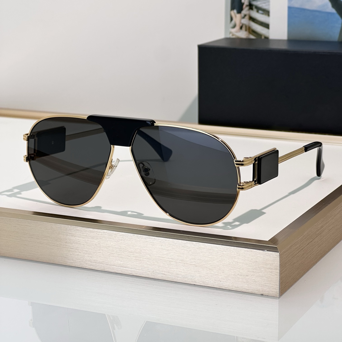 Lunettes de soleil pour hommes femmes mode 2252 été designer élégant style hip hop style anti-ultraviolet UV400 plaque rétro ovale lunettes à mon