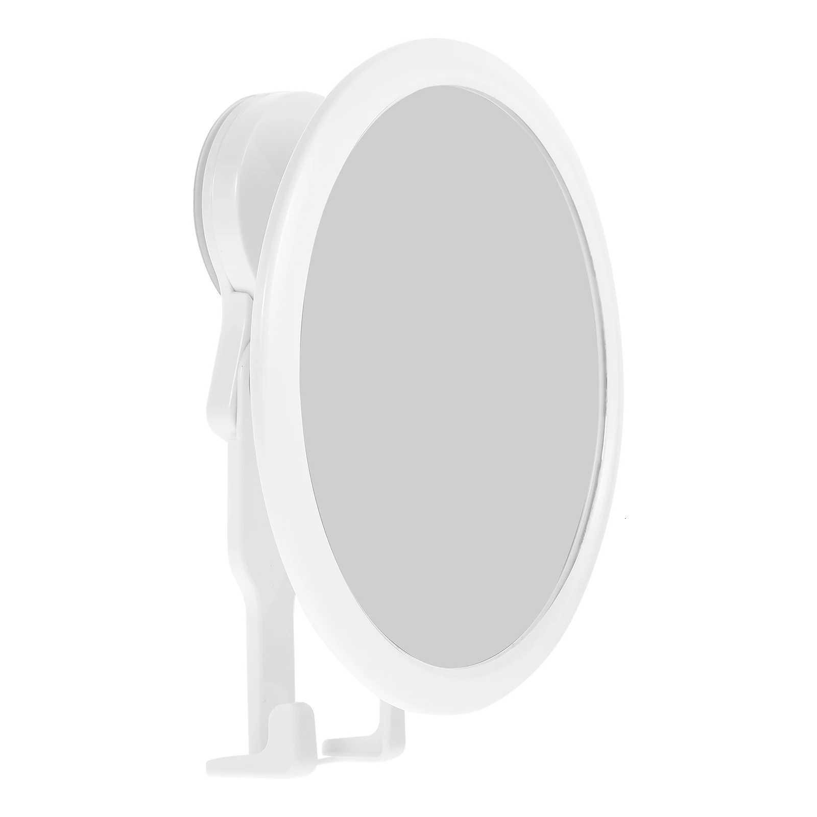 Adhesive Makeup Wall Mounted Bathroom Mirror Punch Free Clear High Definition Dressing Vanity Mirror For Dormitory Home DecorsT251213-image-1088316204