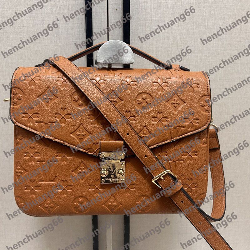top Luxurys Designers Bags Handbag Woman METIS Purse Lady Messenger Bag Fashion Letter Genuine Leather Shoulder Bags men Female Luxury Crossbody Tot