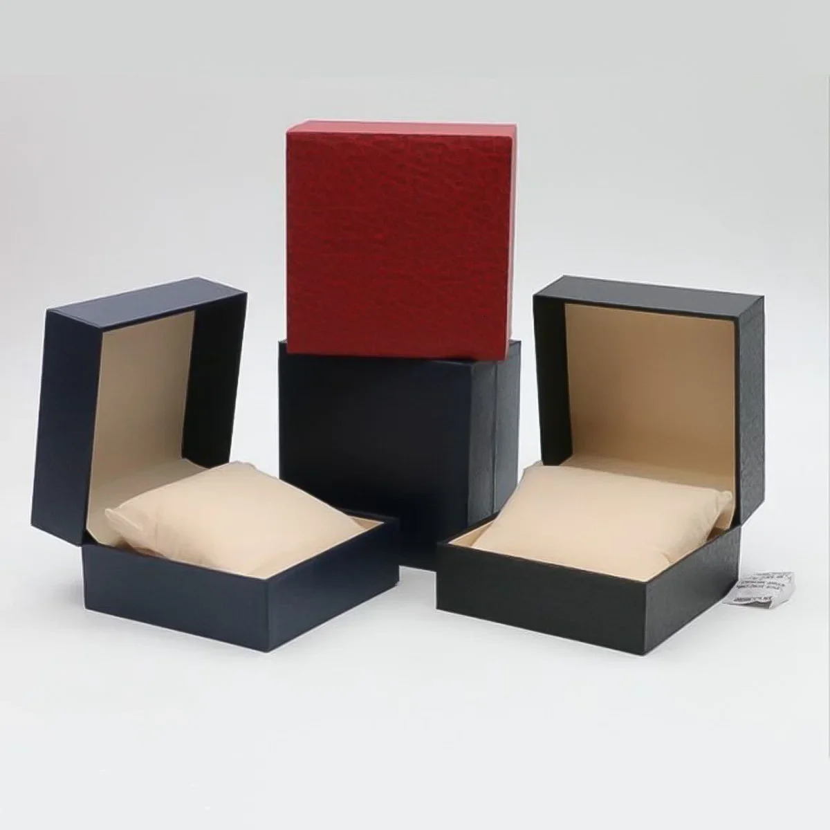 Caja de reloj PU Joyería de cuero Relojes de pulsera Soporte de exhibición Caja de almacenamiento Organizador Caja Regalos Caja de dinero Caja de al