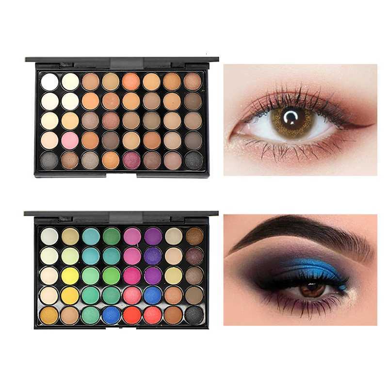 40 Colors Glitter Eyeshadow Palette Matte Waterproof Long Lasting Pressed Powder Earth Tone Women Eye Makeup Palette Cosmetics M251213-image-1088281539