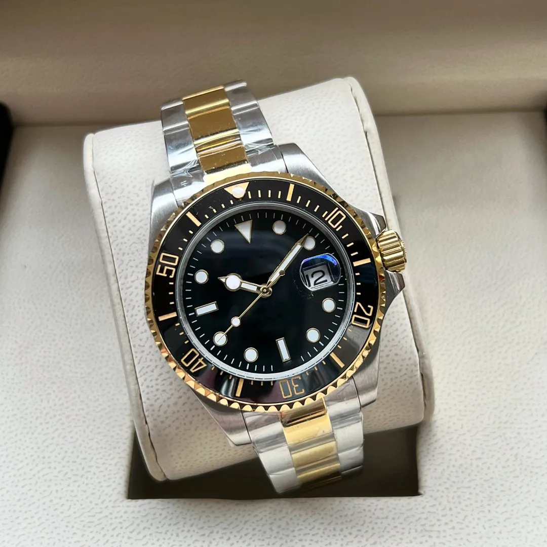 Mens watch 44MM movement watches high quality deep blue dial Sapphire stainless steel waterproof with Adjustment buckle classic luxury busines watch