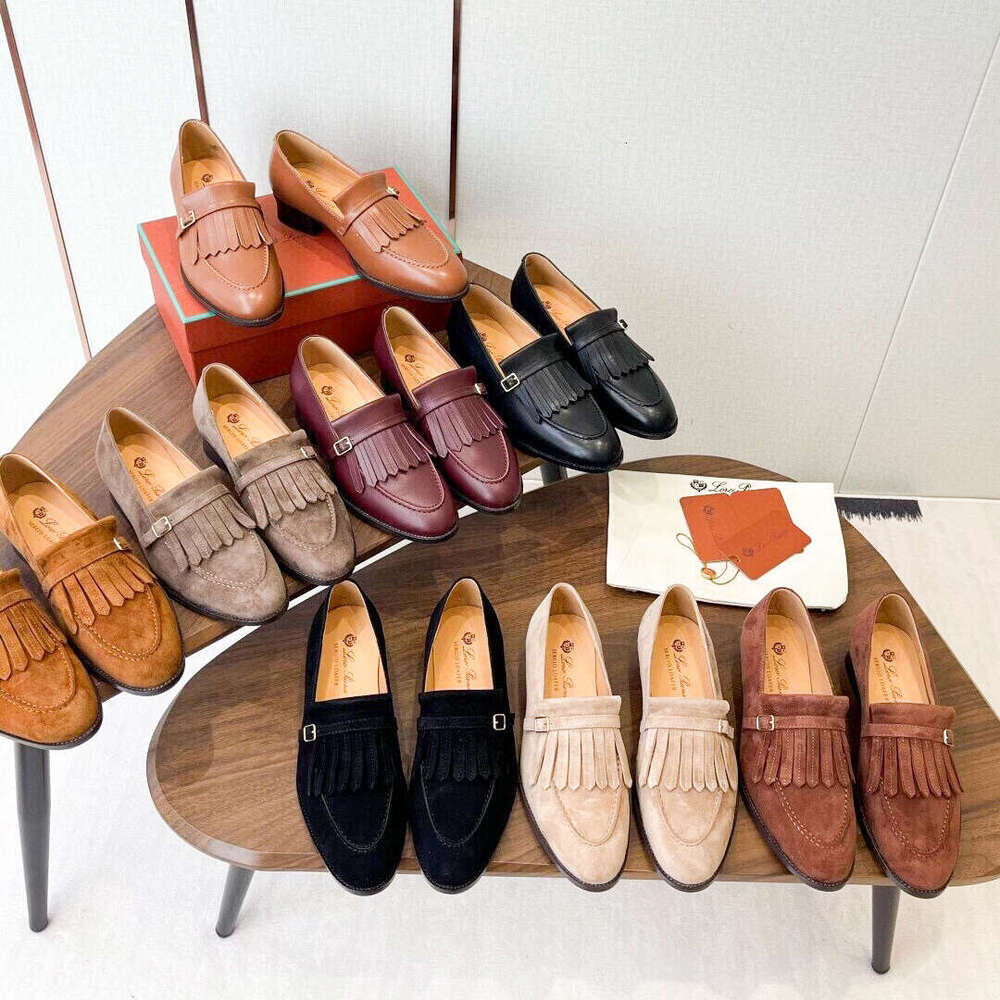 luxury loafers Designer dress shoe mens woman fashion black Suede Leather tassel wedge flat shoe formal wed chuck casual sport Business walk blazer
