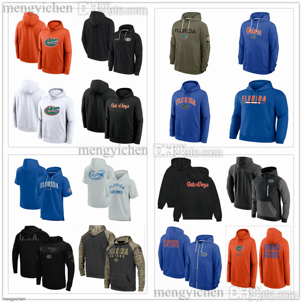 Men's College Florida Pullover Hoodie T-Shirt Football Long Sleeve Hooded Sweatshirt Sports Hoodies Shirts Women Youth