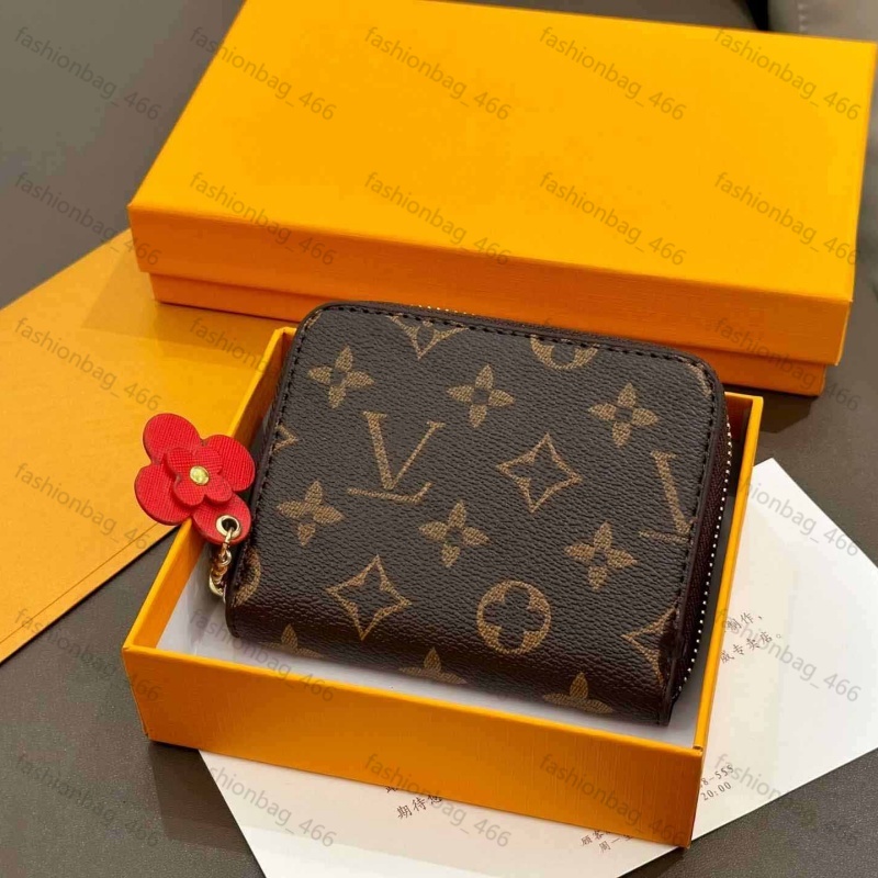 2025 10A High Quality Designer Luxury Women Men Designer Short Wallet Leather Black wallets Purse Card Holders Checkbook With Gift Box