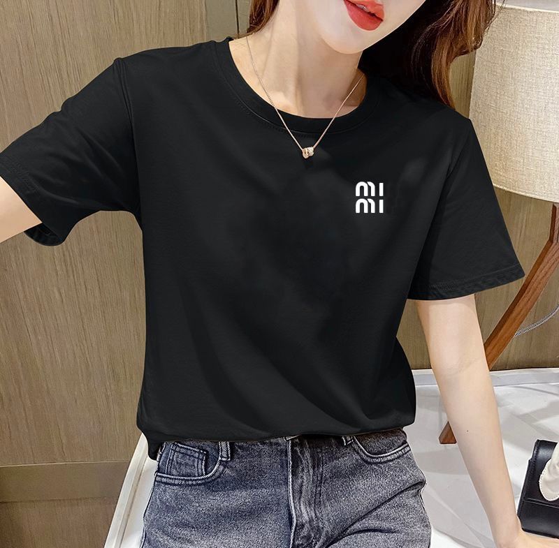 2026 designer shirts Summer Mens T-Shirts Womens Designers For Men tops Letter polos MM Embroidery tshirts Clothing Short Sleeved tshirt large Tees