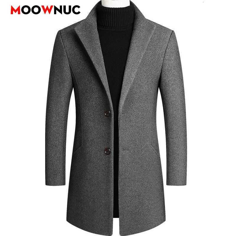 Men Wool Coat Men Autumn Mens Clothing Overcoat Mens Woollen Trench Coat Winter Warm Overcoat Male Long Coat Mens JacketT251213
