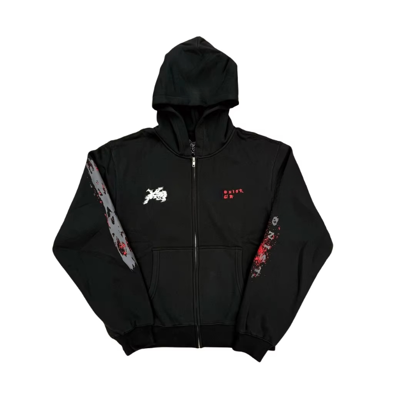 New Men Zip Up Pullover Hoodies Hoody Hooded Sweatshirts Velvet Cotton Thick Fleece