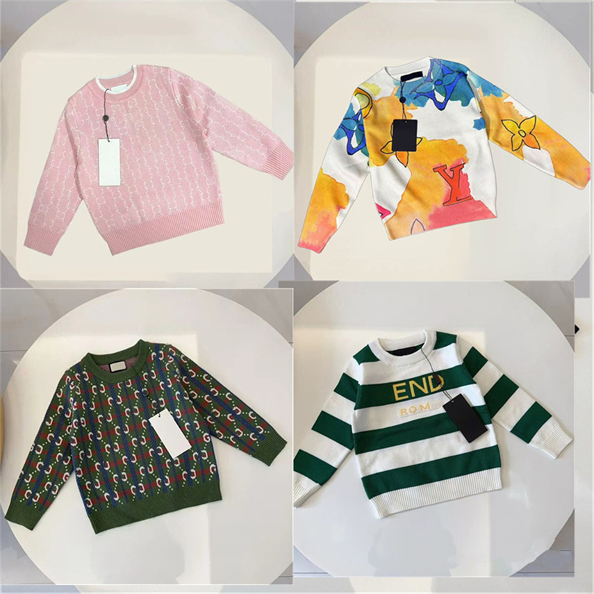 Vêtements de créateurs pour enfants Pulls pour enfants Manteau pour enfants Convient aux garçons et aux filles. Style automne/hiver. Pull chaud p