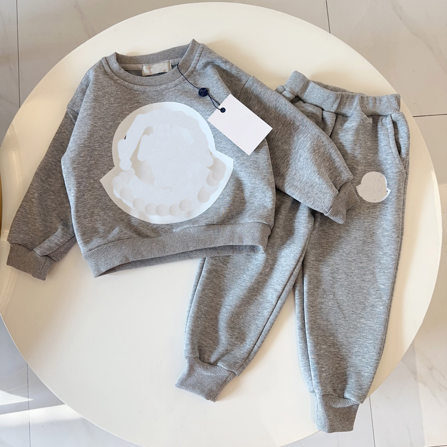 Boys Girls Designer Clothes Baby Pullover Hoodies Two Piece Plush Set Kids Luxury Tracksuits Children Hooded Pants Sweatershirt Hoodie Big Kid Toddl