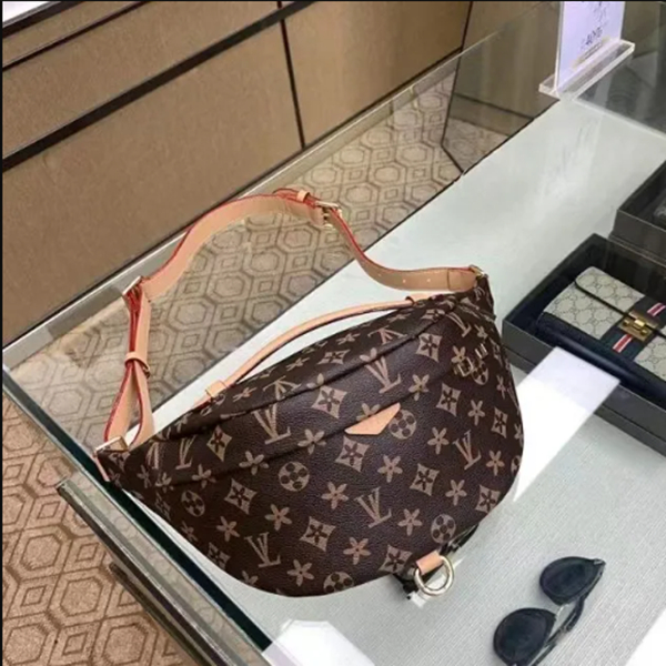 10A Designer bag mens Womens Genuine Leather Waist Bags Purse Crossbody bag Men Cross Body Handbags Bumbag Chest Bag Brown Flower Bum bag Fanny Pack