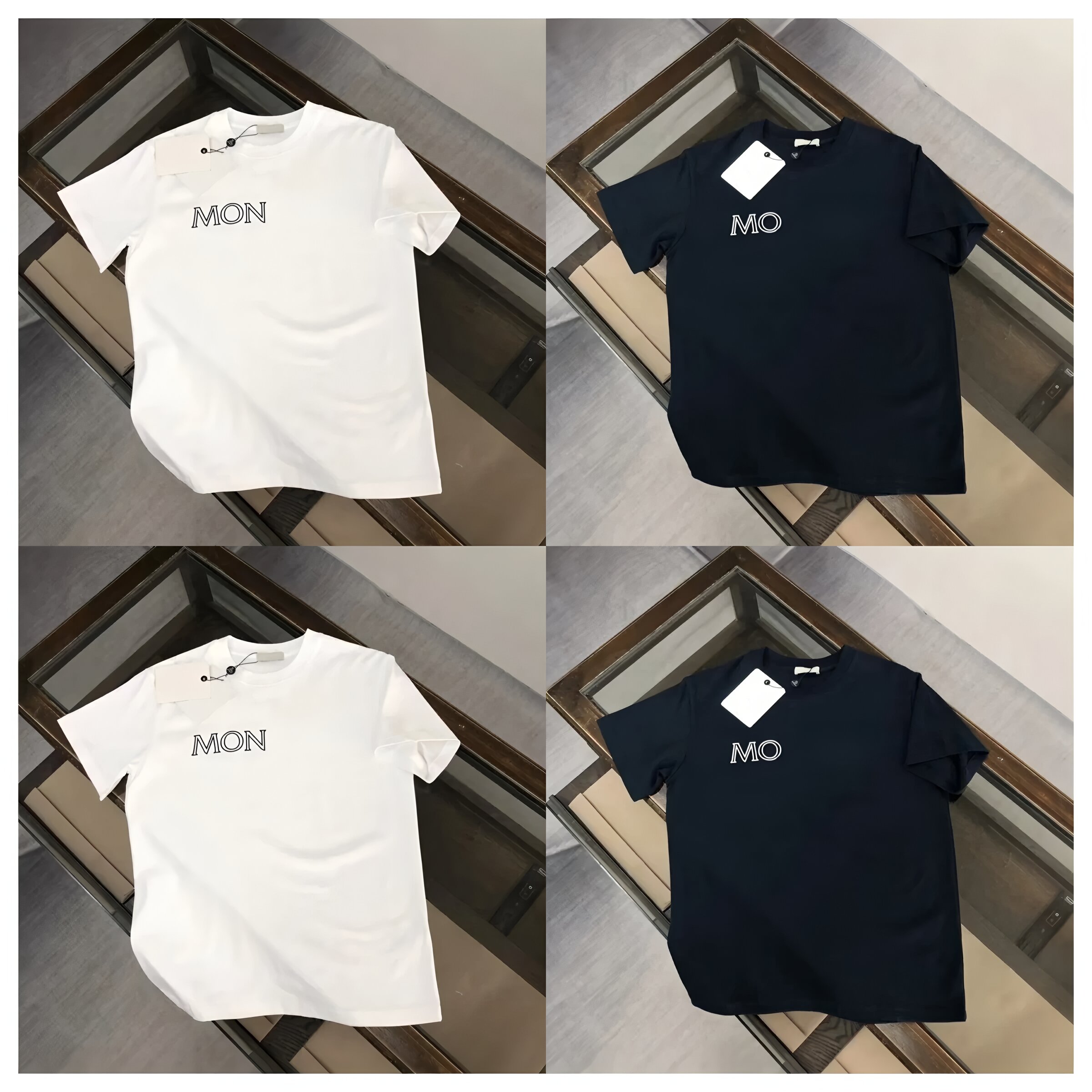 Mon Brand Tees T-shirt Plus Size 4XL Summer Half Sleeved Couples Tees T-shirt Designer Girl Woman 2025