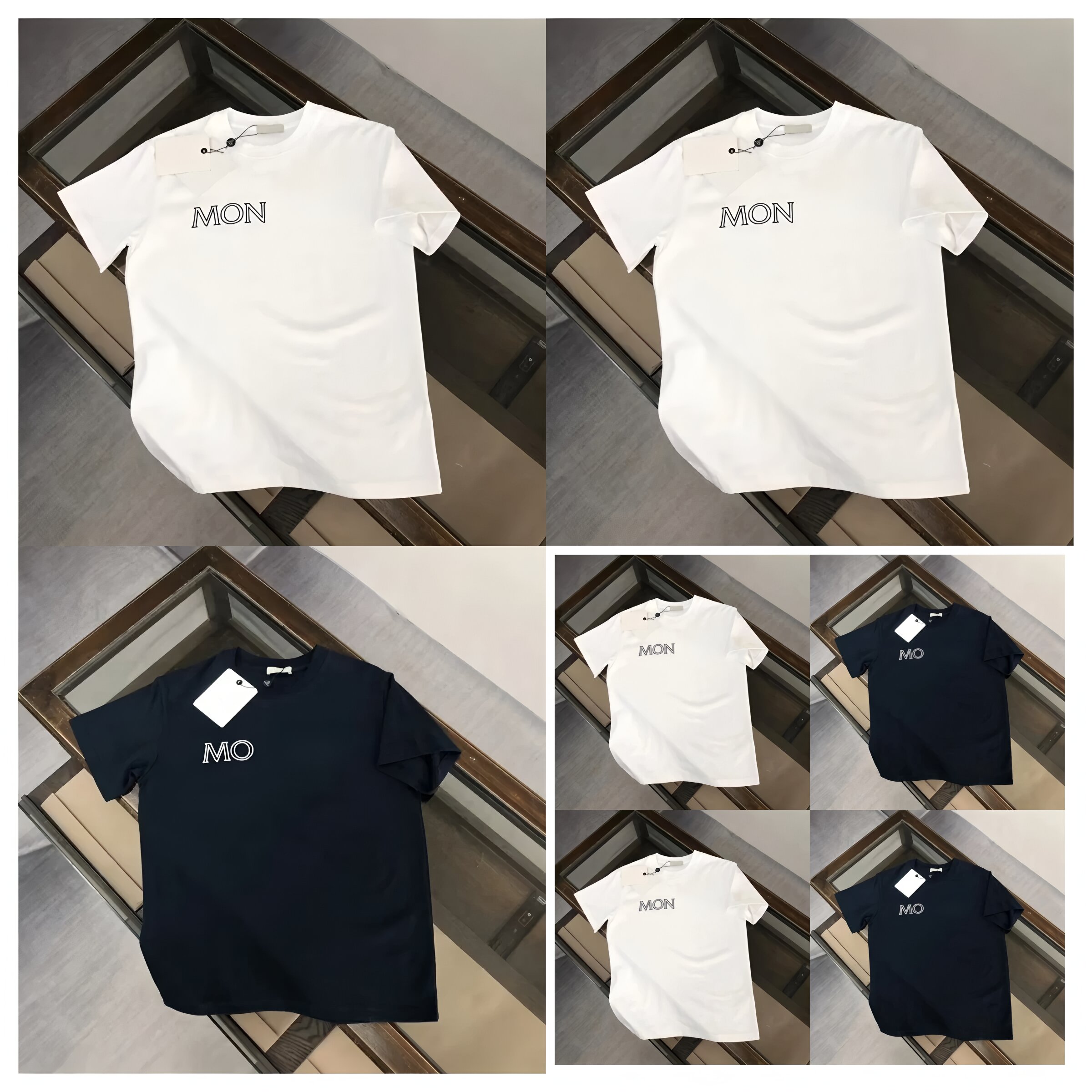 Mon Brand Tees T-shirt Plus Size 4XL Summer Half Sleeved Couples Tees T-shirt Designer Man Men Boy Student