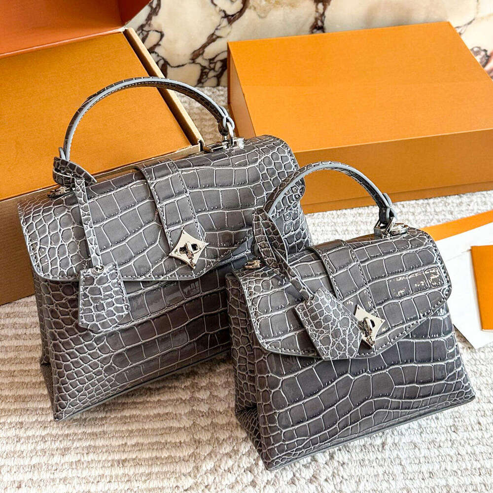Dhgate Luxury handbag Crocodile pattern Designer Shoulder bag tote man Womens Top handle Clutch bag Leather classic flap lady Even outdoor lady Cros