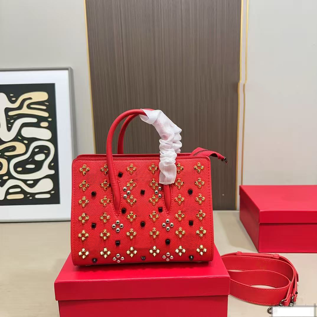 Designer Tote Bag Designers Bags Luxury Shoulder Handbags Women Daily Shopping Bags Black and Red Bag Lady Clutch Bags High Quality Fashion Handbag